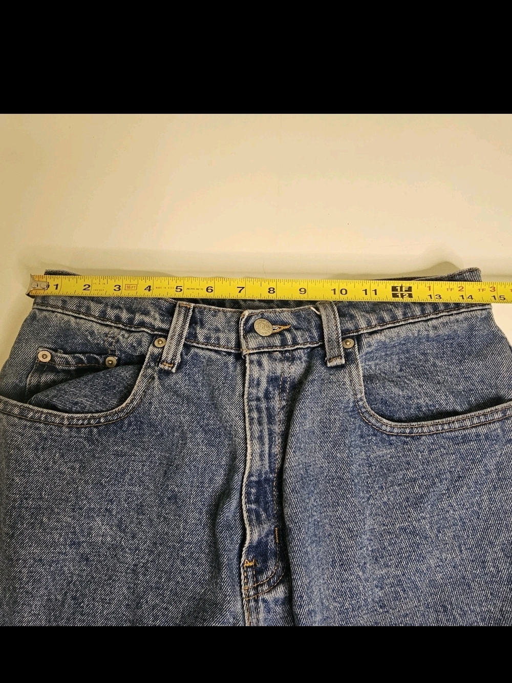 Vintage 90s Polo Jeans Co Ralph Lauren Jeans American Fit Mens 29 X 33 Flag - Picture 7 of 16